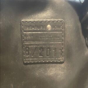 Treasure & Bond Dark Leather Men's Bag